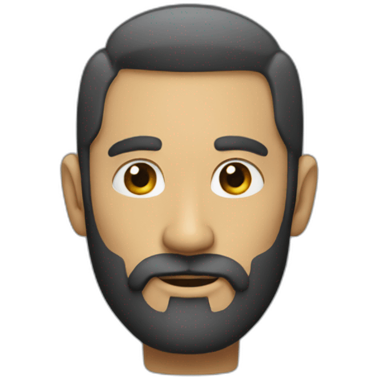 man - beard - emoji