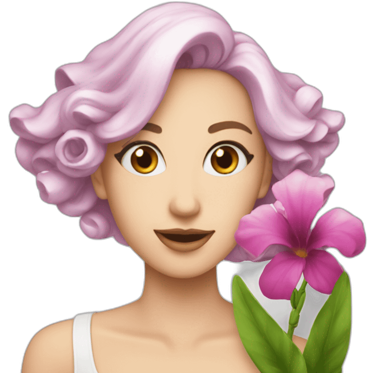 Fleur arôme emoji