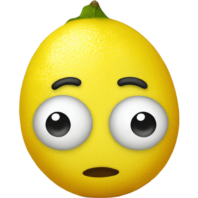 Lemon emoji