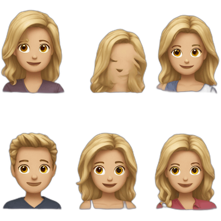 série friends emoji