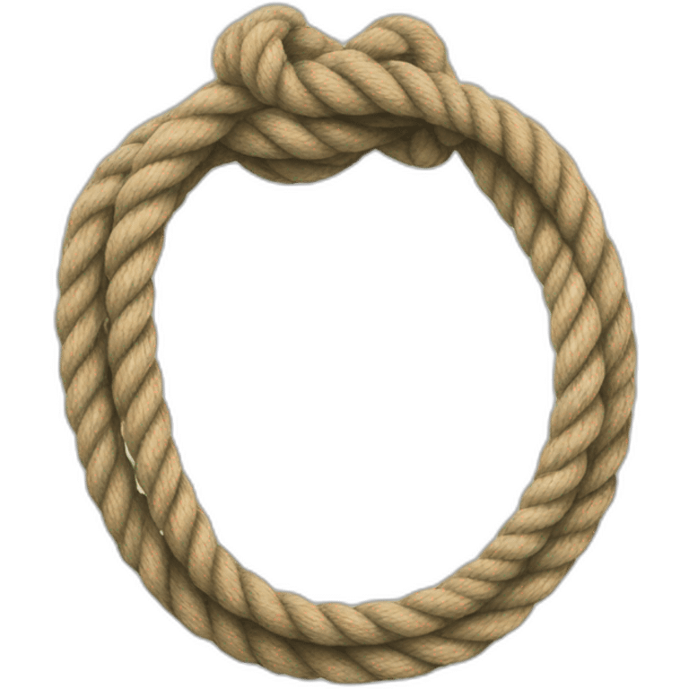 Rope tied emoji