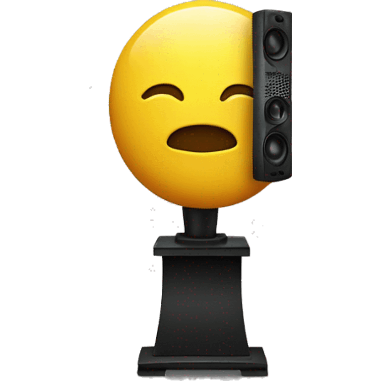 Large party speaker emoji