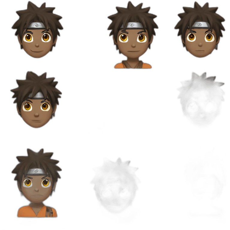 Brown Naruto emoji