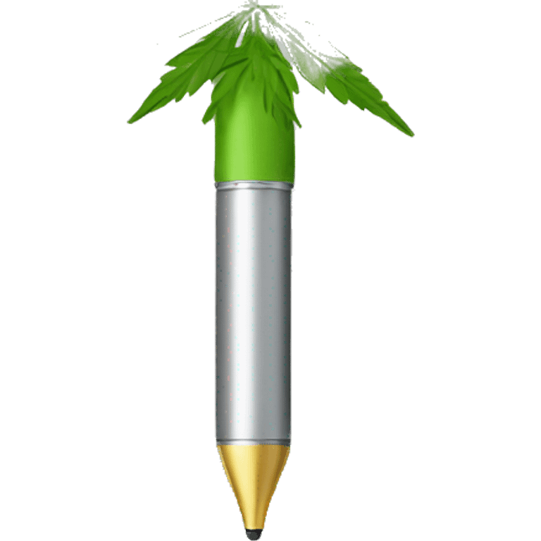 Weed pen emoji