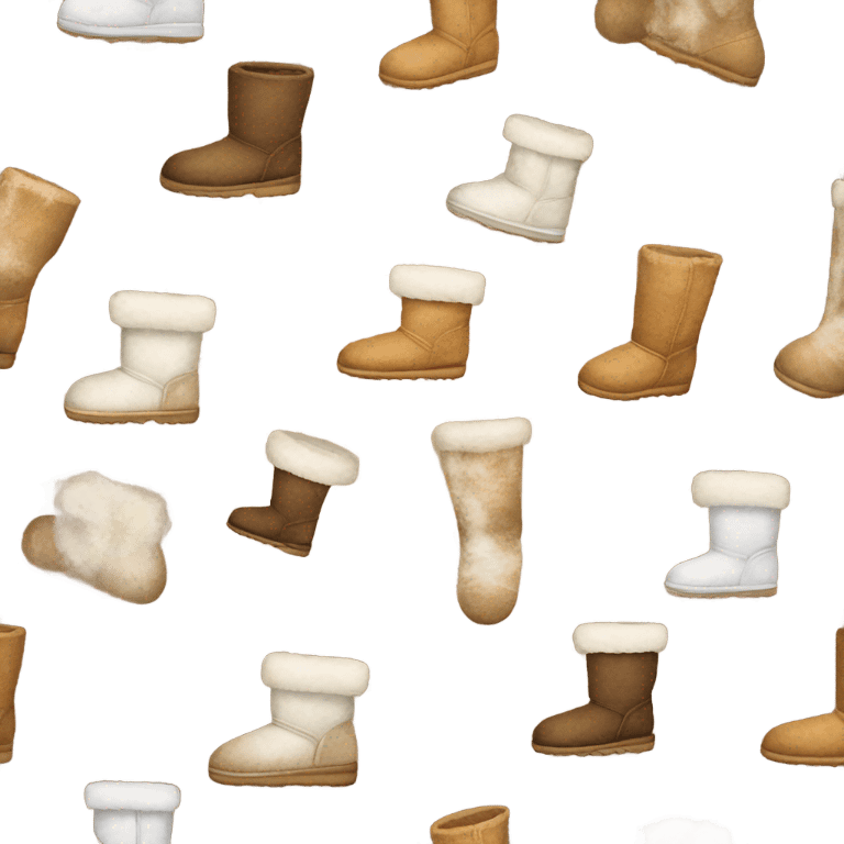 Christmas uggs emoji