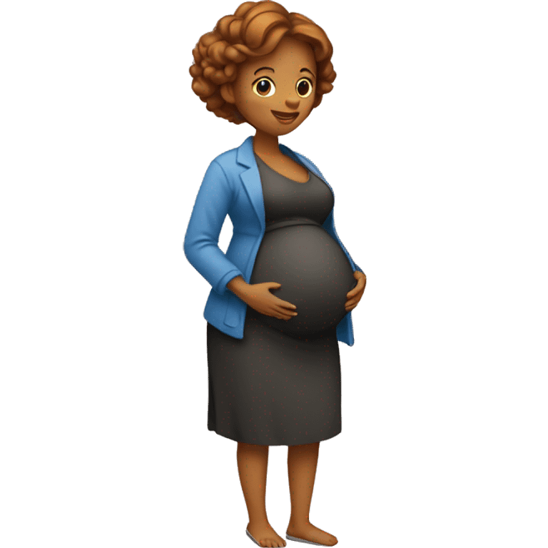 Femme enceinte emoji