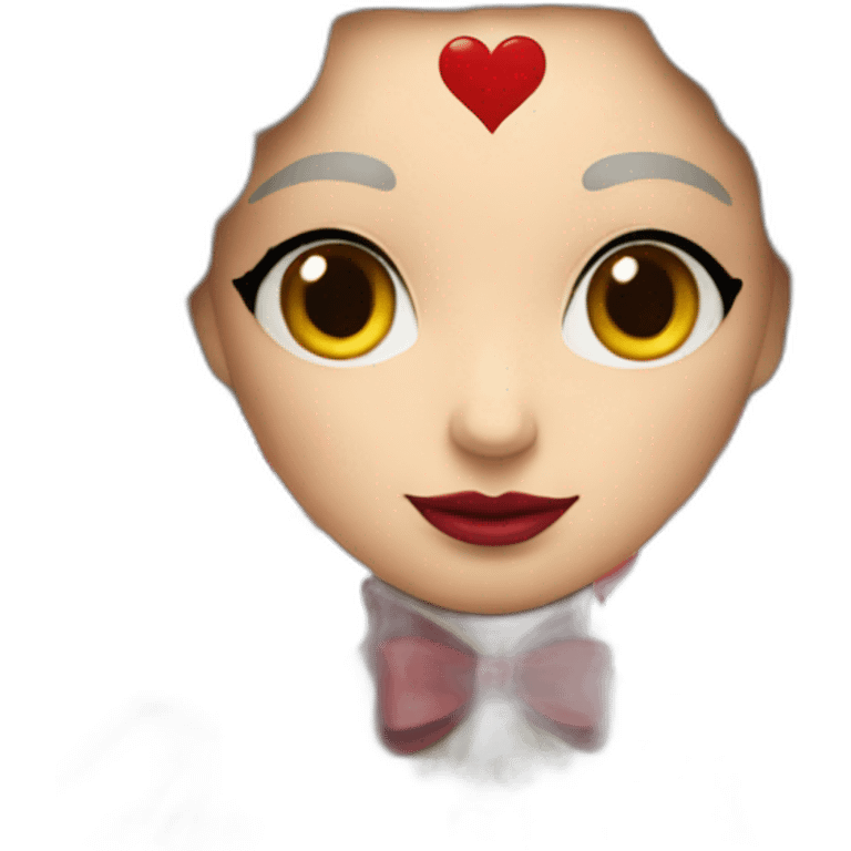 queen of hearts playing card emoji