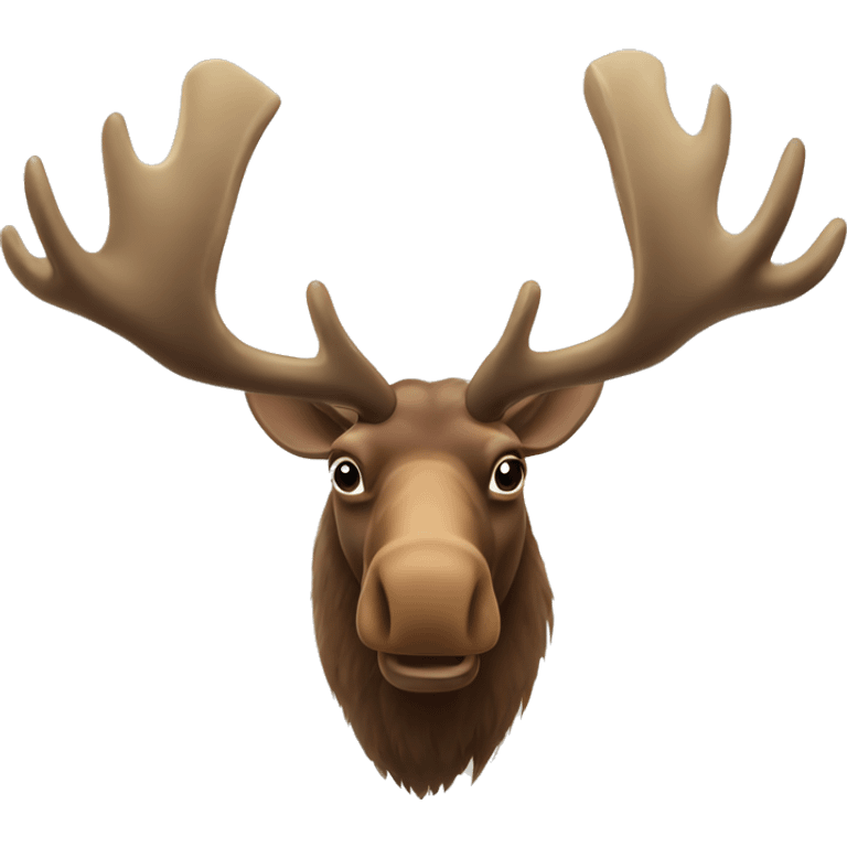 moose antlers emoji