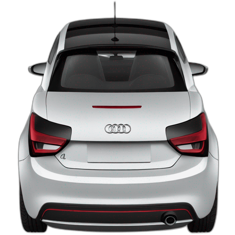 Audi A1 black emoji