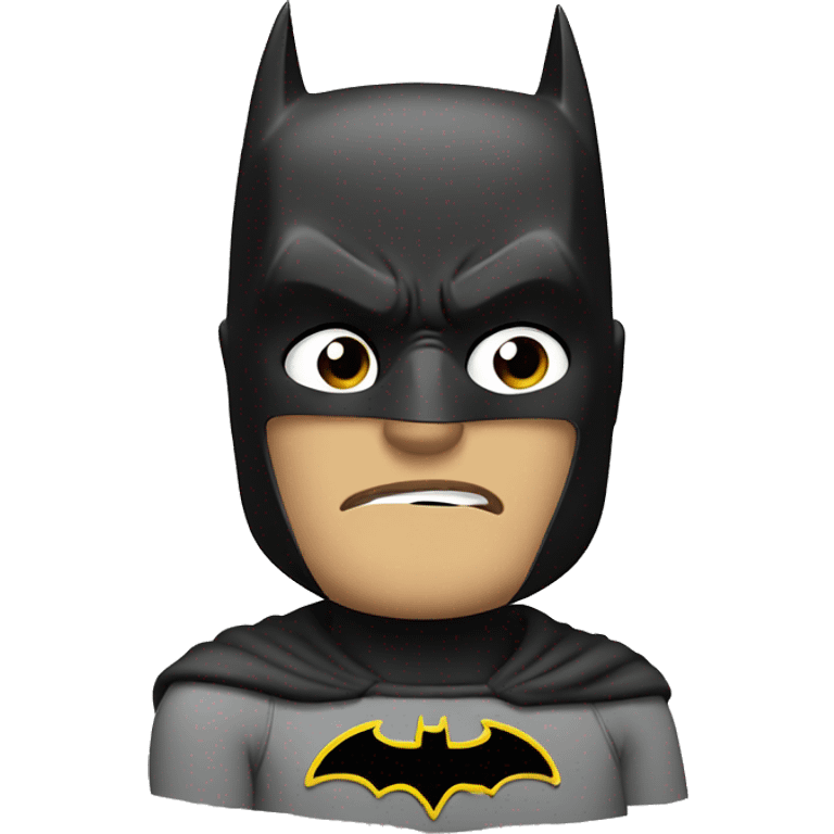 batman shrugging shoulders emoji