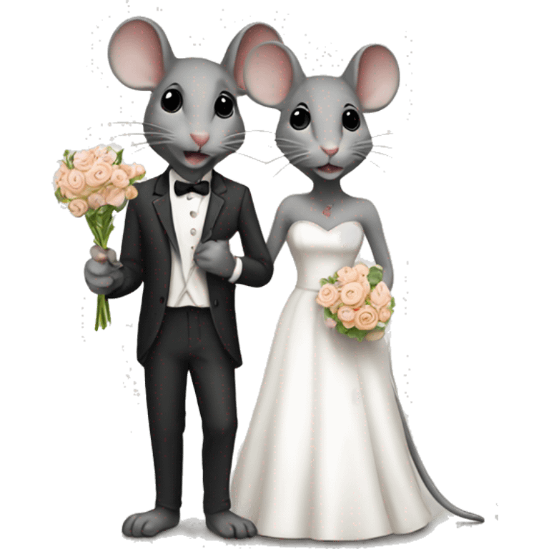 mice wedding emoji