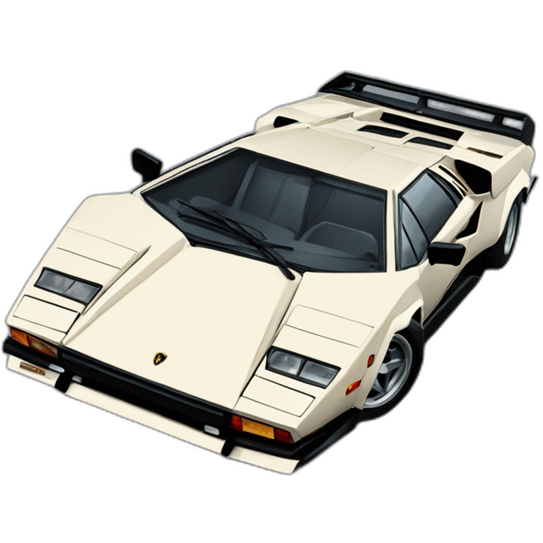 Lamborghini Countach emoji