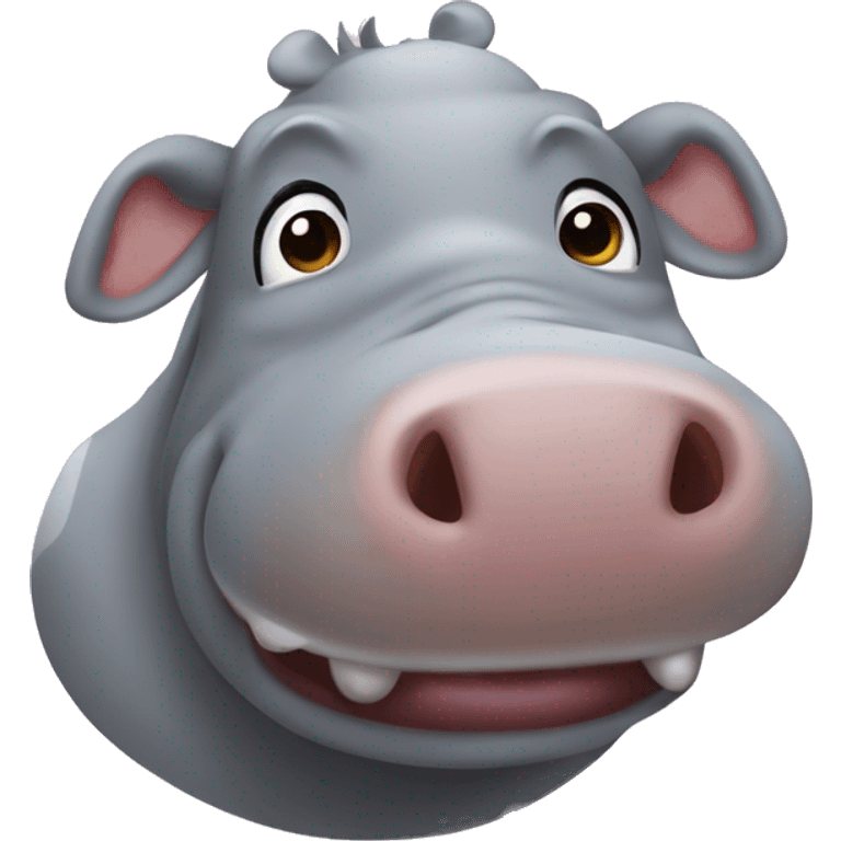 moo deng the famous hippo emoji