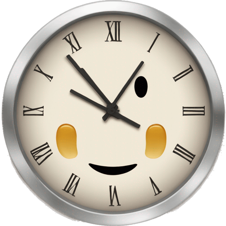 clock in tea emoji