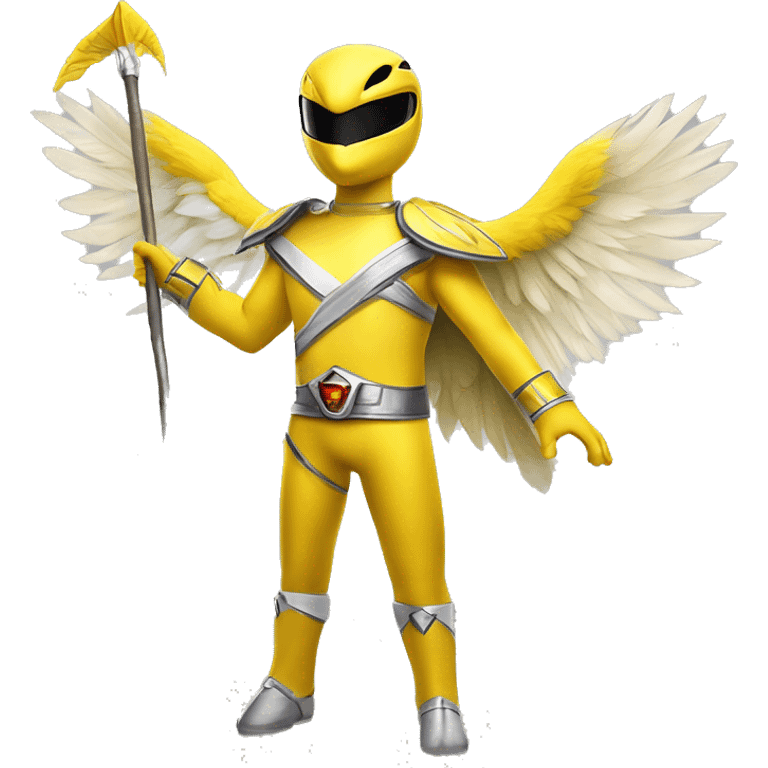 Big Bird Power Ranger:
Yellow Feather Ranger
A tall, kind-hearted Ranger in bright yellow armor with feathered accents, wings for gliding, and a staff that doubles as a teaching tool. Always curious and ready to explore. emoji