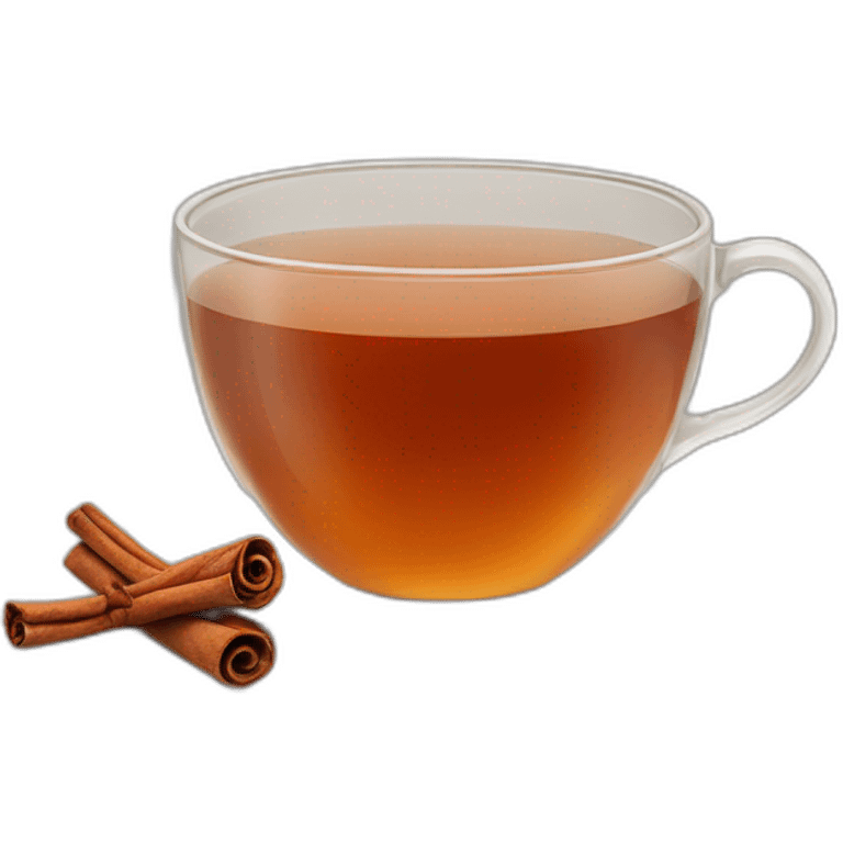 Tea with cinnamon emoji