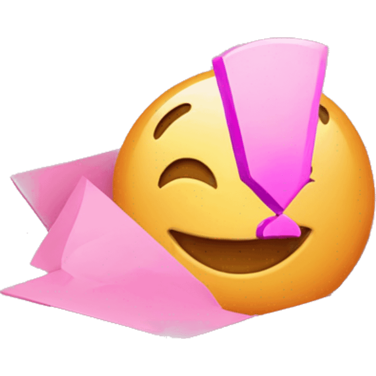 pink checkmark in a box emoji