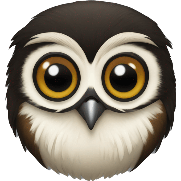 Spectacled owl emoji