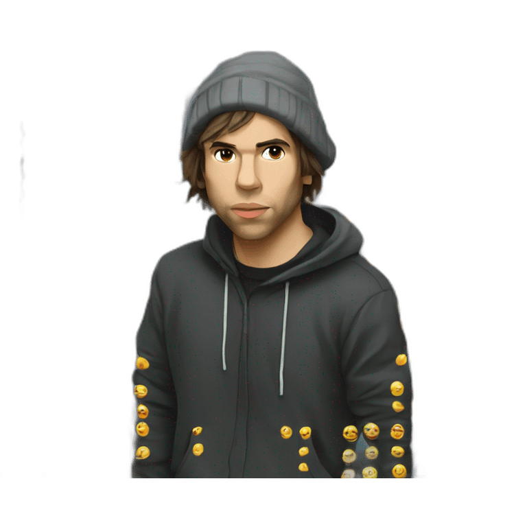 Orelsan rappeur français emoji