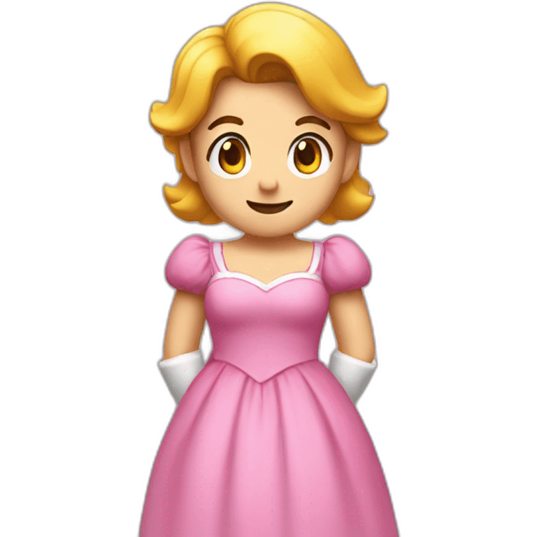 mario in a dress emoji