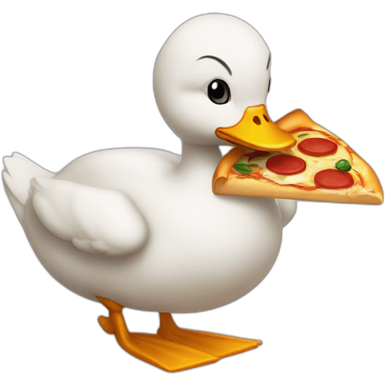 pizza duck emoji