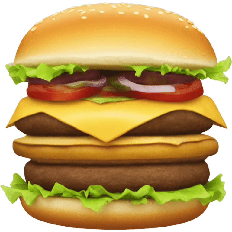 Cheeseburger planet emoji