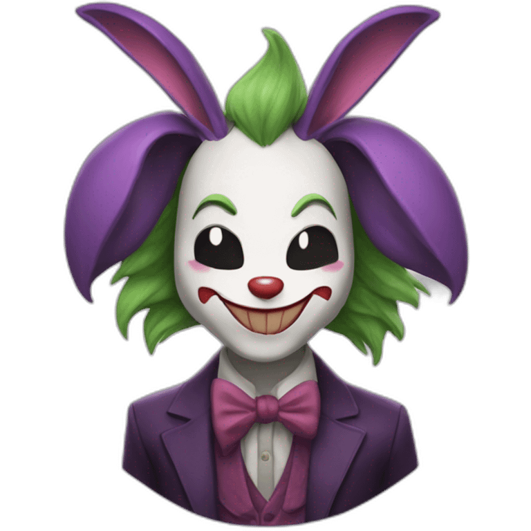 Thebs joker with a lopunny emoji