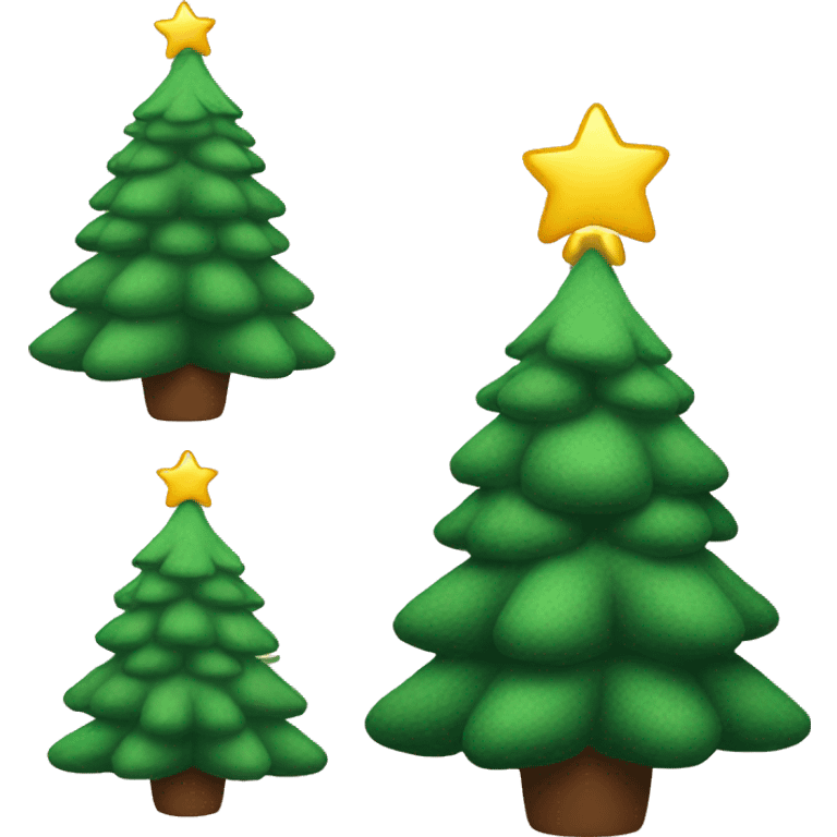 Christmas tree cozy emoji