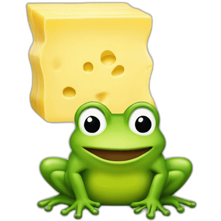 butter upsets the frog's stomach emoji