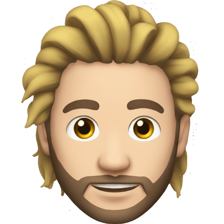 Post Malone with face Tattoos and Cut hair emoji