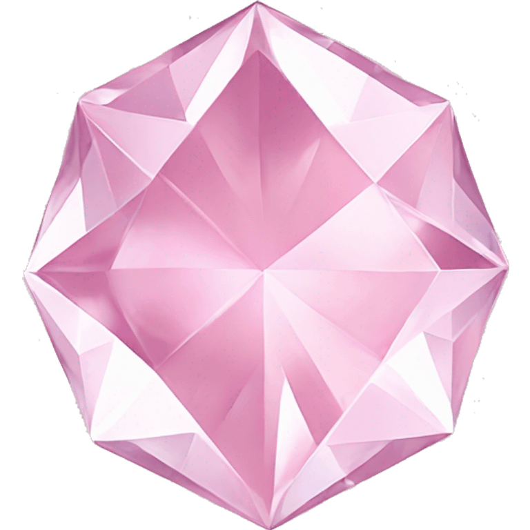 pastel pink diamond emoji