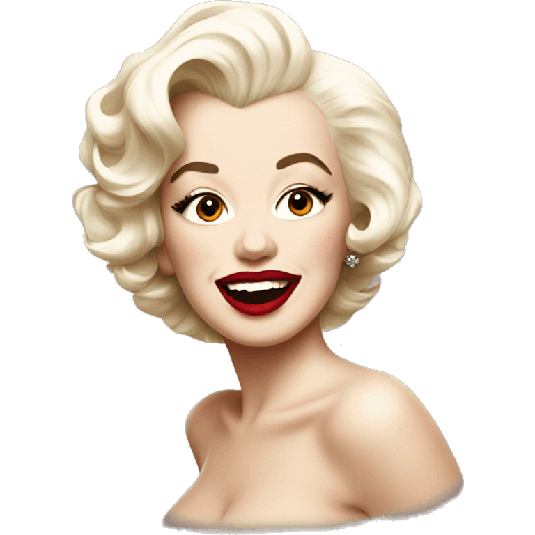 Marilyn Monroe emoji