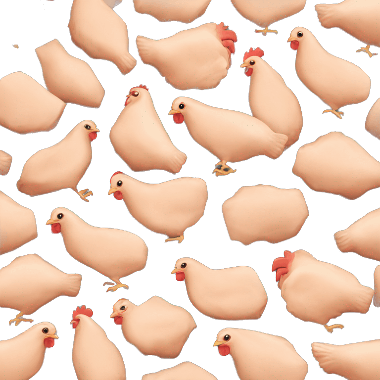 chicken meat emoji