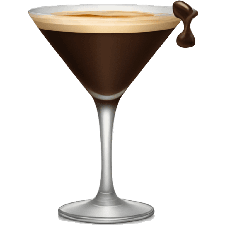 simple espresso martini cocktail  emoji