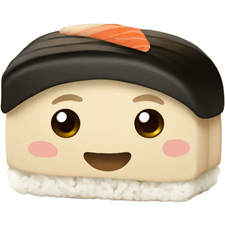 Beige sushi  emoji