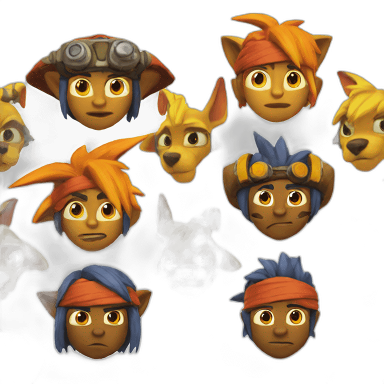 jak and daxter emoji