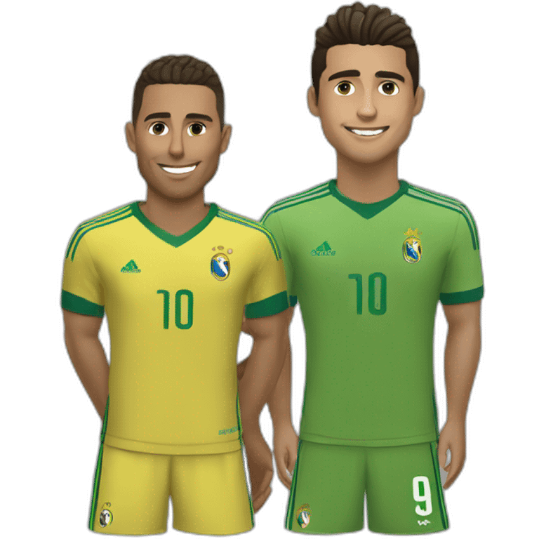 Ronaldo and Massi emoji