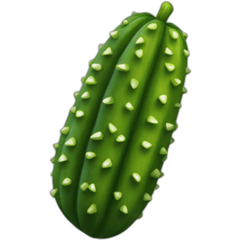 delicious gherkin emoji