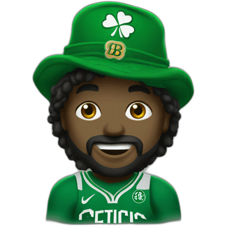 boston celtics shamrock emoji