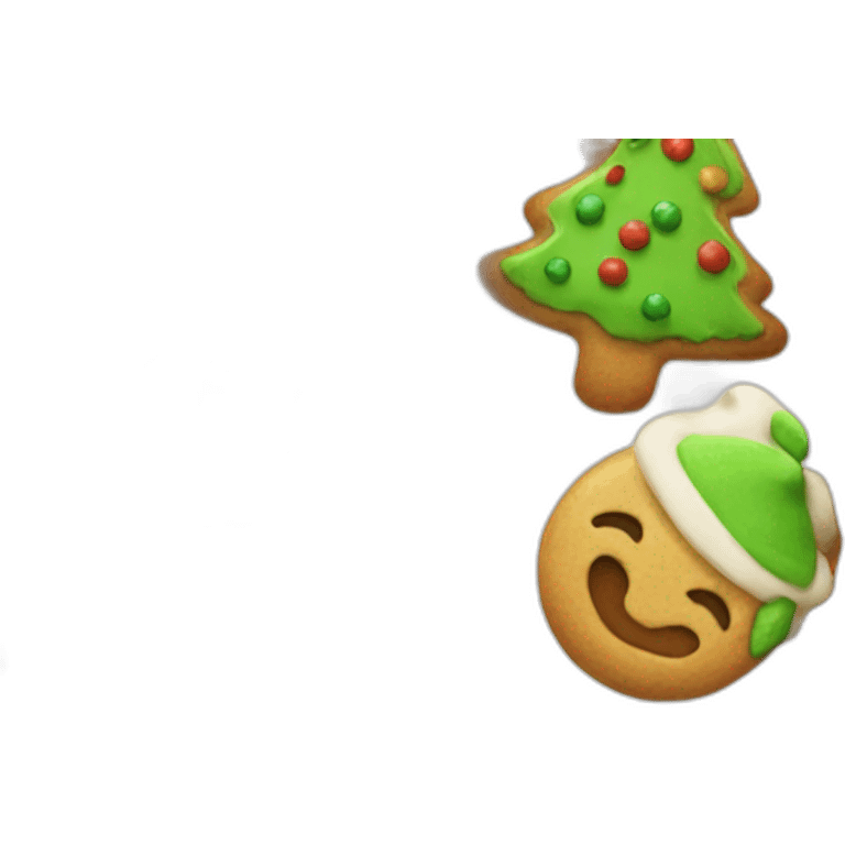 christmas cookies emoji