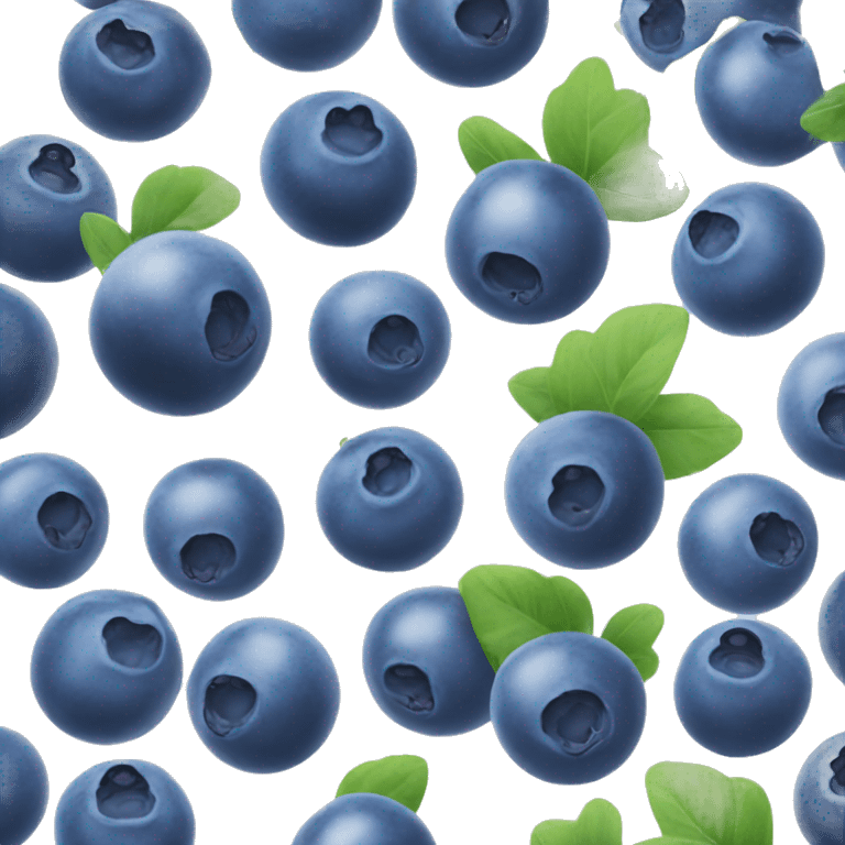 1 blueberry emoji