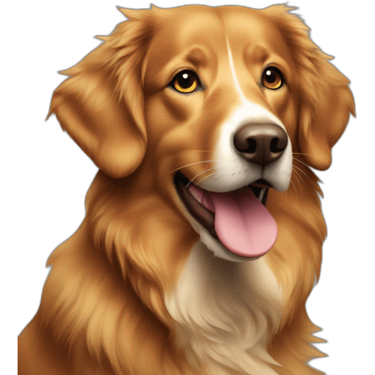 duck tolling retriever emoji