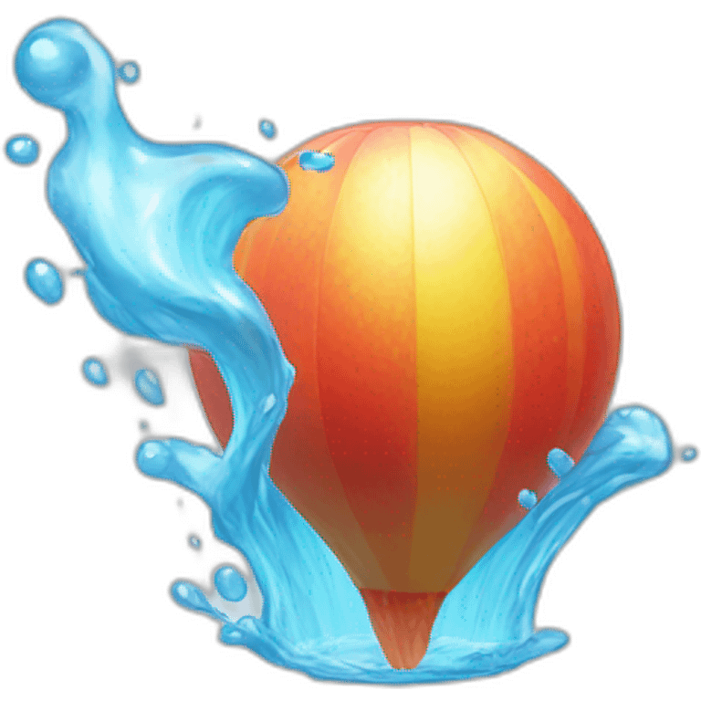 water ballon nintendo emoji