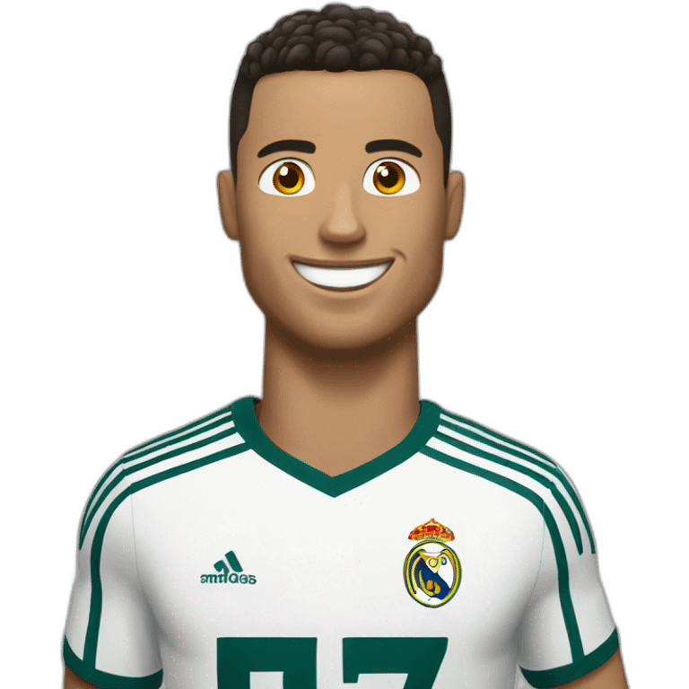 Ronaldo qui rigole emoji