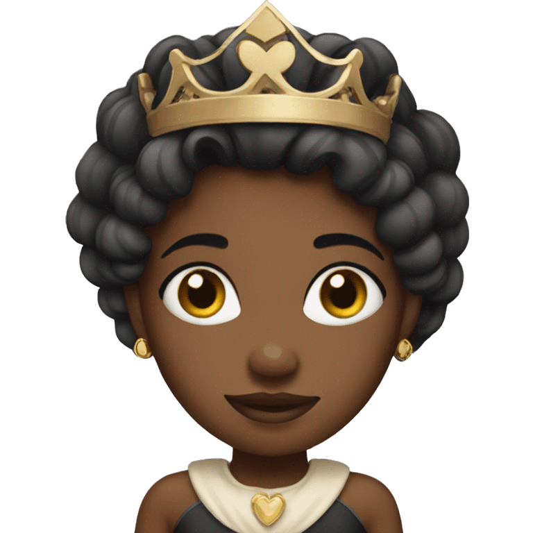 black princess emoji