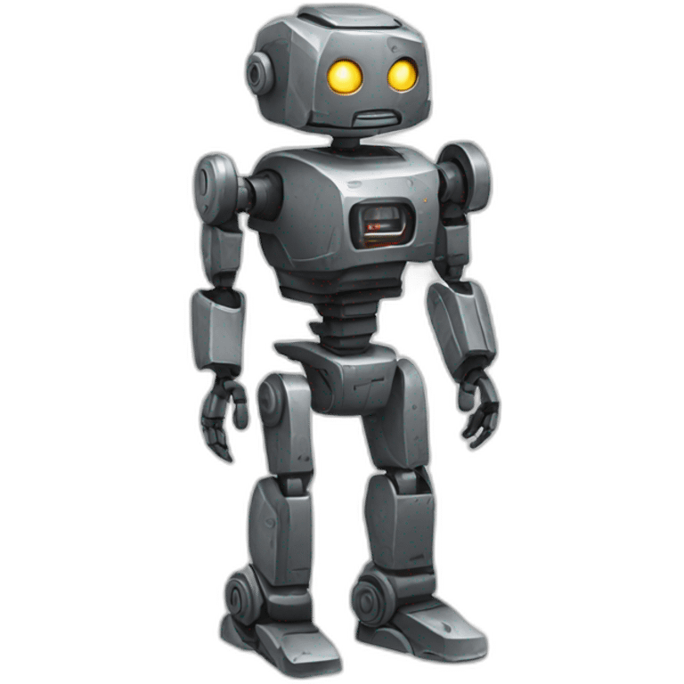 Ellon musck but its a robot emoji