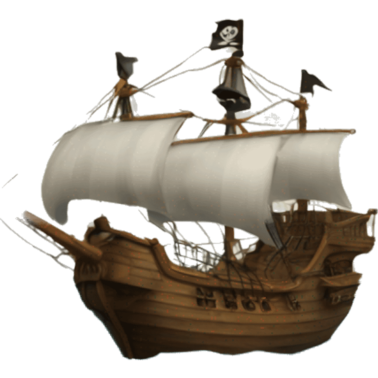 pirate ship wooden crow's nest emoji