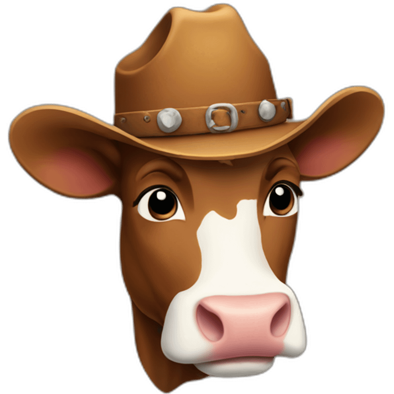 cow cowboy emoji