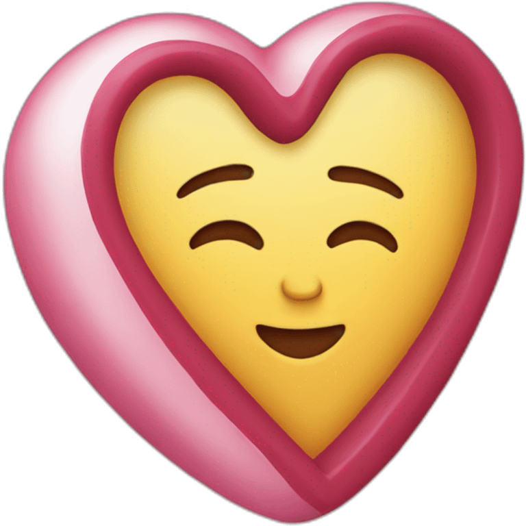 heart with the coran inside emoji