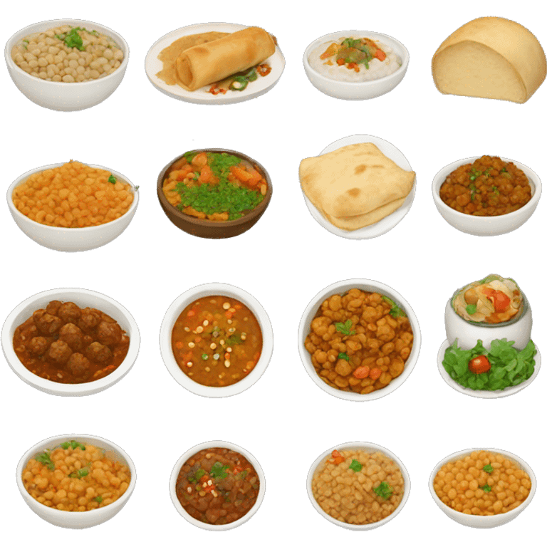 Arabic food emoji